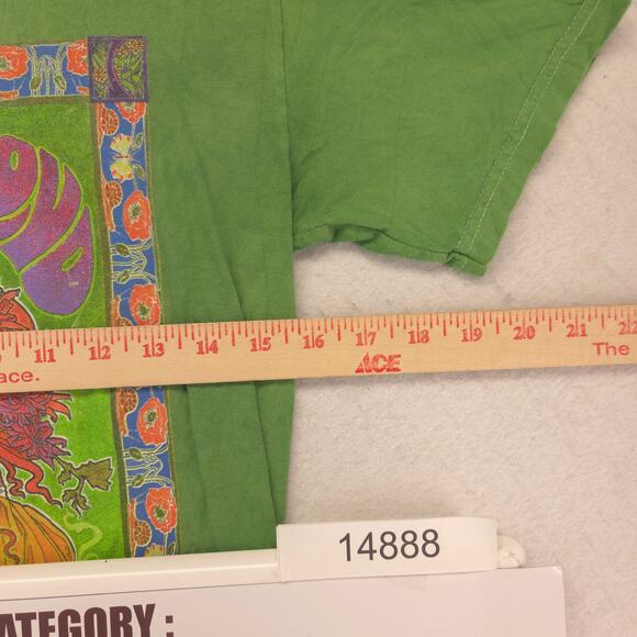 Pink Floyd Band Graphic Crew Neck T Shirt Adult Mens Size Small S Green - Picture 7 of 9